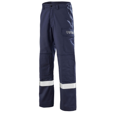 Pantalon de travail bleu cepovett safety ATEX REFLECT 350