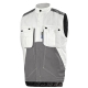 Gilet de travail blanc gris convoy Cepovett Safety CRAFT PAINT