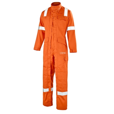 Combinaison-travail orange cepovett safety 2Zip ATEX-REFLECT 260