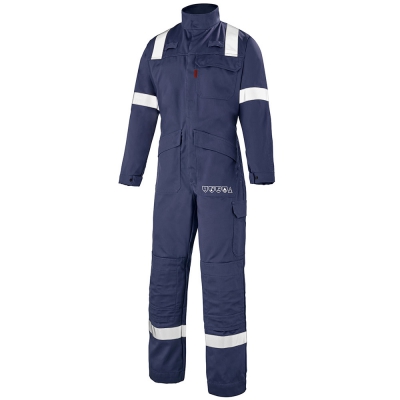 Combinaison de travail bleu marine Cepovett Safety 1 Zip 265 ULTRA-FR