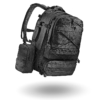 visuel produit sac de combat 45L noir porté de face