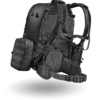 visuel produit sac de combat 45L noir porté de dos